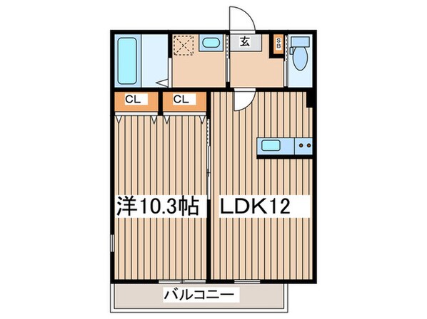 仮）ﾊｰﾐｯﾄｸﾗﾌﾞﾊｳｽﾄｩｷﾞｬｻﾞｰ戸塚の物件間取画像